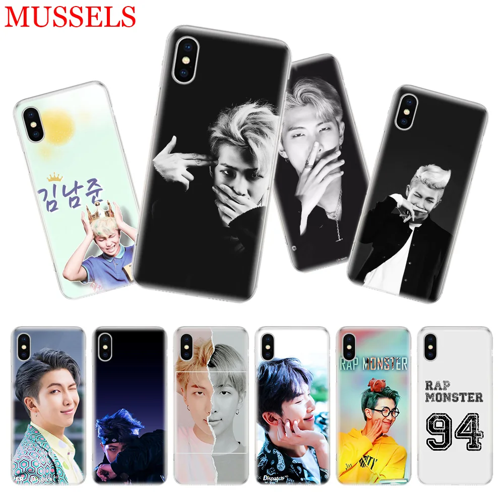 Rap Monsters RM Namjoon Phone Case For iPhone 11 Pro 7 8 6 6S Plus X Ten XS MAX XR 5S SE Customized Art TPU Cover Coque Capa
Rap Monsters RM Namjoon Phone Case For iPhone 11 Pro 7 8 6 6S Plus X Ten XS MAX XR 5S SE Customized Art TPU Cover Coque Capa