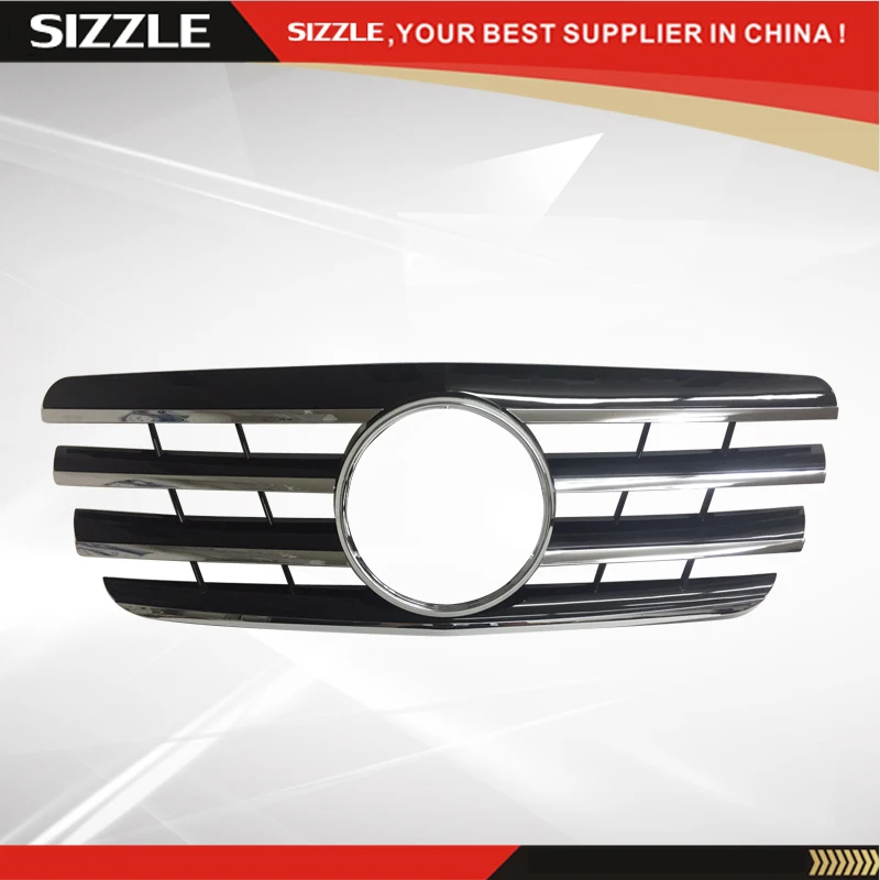 Plastic Black With Chrome Front Grille Auto Grille For Mercedes W210 E-Class 2000-2002 CL Style
Plastic Black With Chrome Front Grille Auto Grille For Mercedes W210 E-Class 2000-2002 CL Style