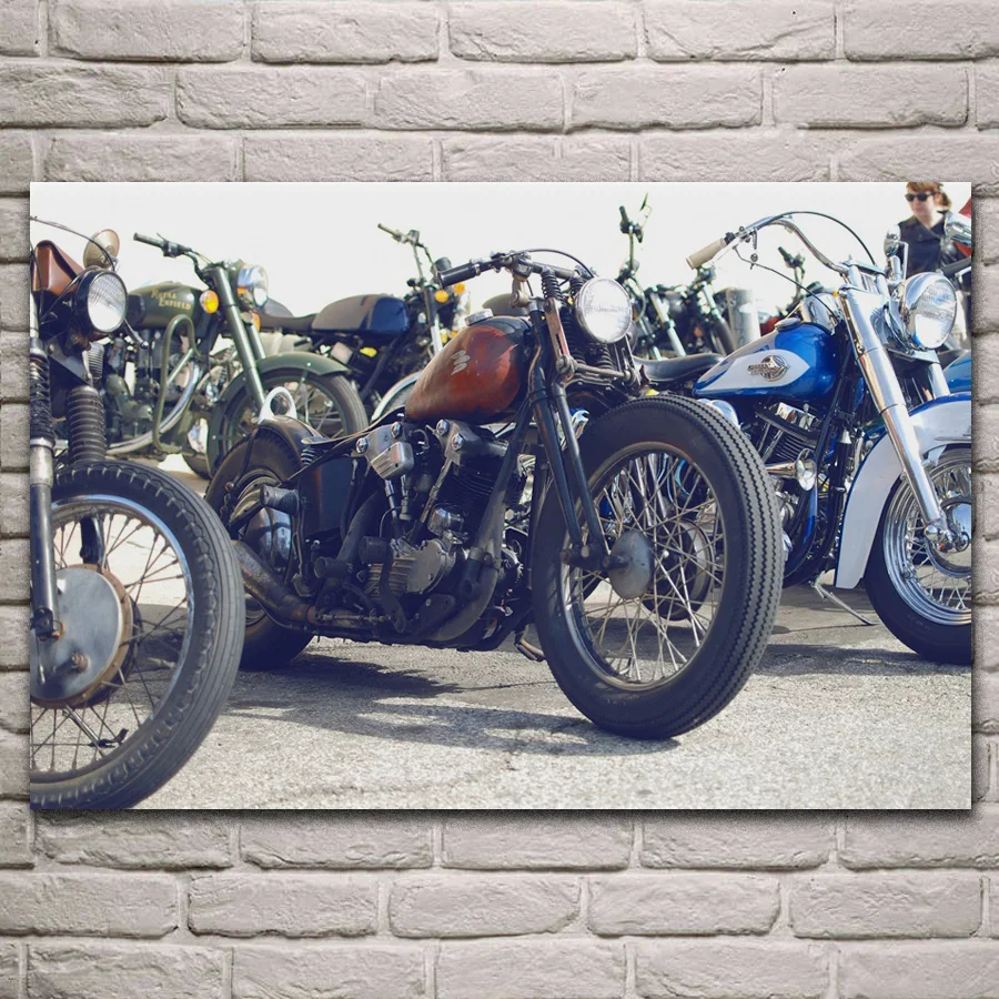 Retro Cafe Racer motorcycle vintage vehicle living room decoration home wall art decor wood frame fabric posters KJ476
Retro Cafe Racer motorcycle vintage vehicle living room decoration home wall art decor wood frame fabric posters KJ476