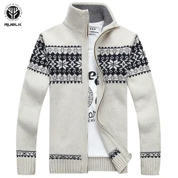 RUELK Men's Cardigans Sweaters New Autumn Winter Mandarin Collar Casual Clothes For Men Zipper Sweater Warm Knitwear Sweater
RUELK Men's Cardigans Sweaters New Autumn Winter Mandarin Collar Casual Clothes For Men Zipper Sweater Warm Knitwear Sweater
