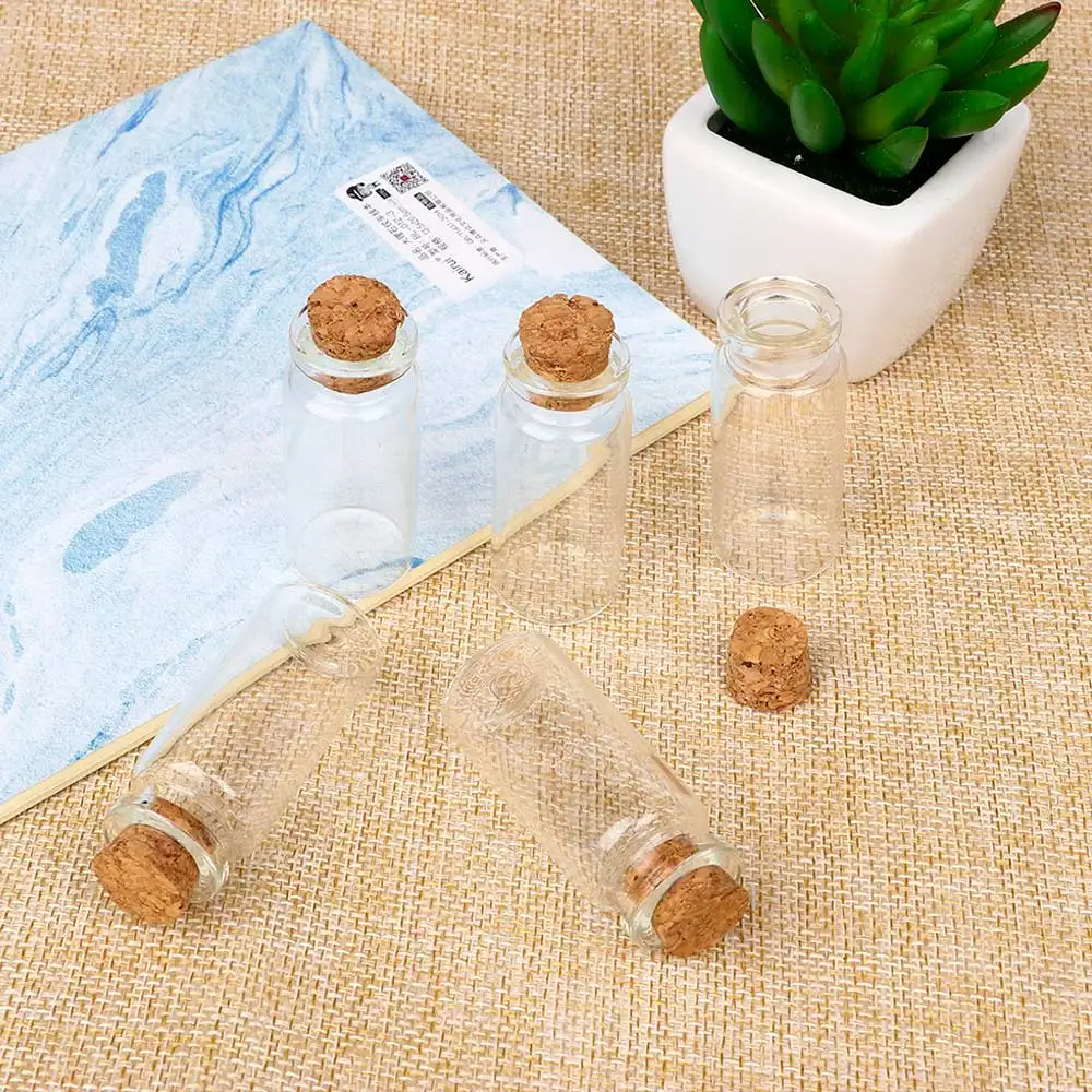 1Pc Glass Bottle High Temperature Resistance Smooth Transparent DIY Small Cute Cork Stopper Mini Containers Cork Stopper
1Pc Glass Bottle High Temperature Resistance Smooth Transparent DIY Small Cute Cork Stopper Mini Containers Cork Stopper