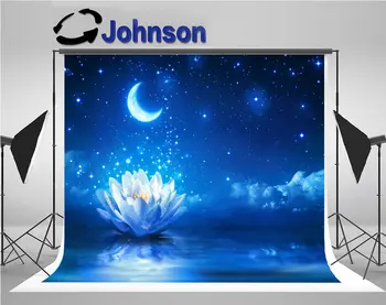 waterlily half moon starry night backgrounds Vinyl cloth High quality Computer print wall photo backdrop
waterlily half moon starry night backgrounds Vinyl cloth High quality Computer print wall photo backdrop