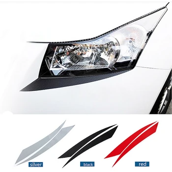 Auto Headlight Eyebrow Sticker Decorative Carbon Fiber Light Eyelid Line Fender Strip For Chevrolet Chevy Cruze 2009-2013 2pcs
Auto Headlight Eyebrow Sticker Decorative Carbon Fiber Light Eyelid Line Fender Strip For Chevrolet Chevy Cruze 2009-2013 2pcs