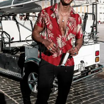 Men's Summer Hawaiian Casual Shirt Men Floral Beach Short Sleeve Shirts Tops Tee Button Down T-shirt Slim Fit Stylish Shirts
Men's Summer Hawaiian Casual Shirt Men Floral Beach Short Sleeve Shirts Tops Tee Button Down T-shirt Slim Fit Stylish Shirts