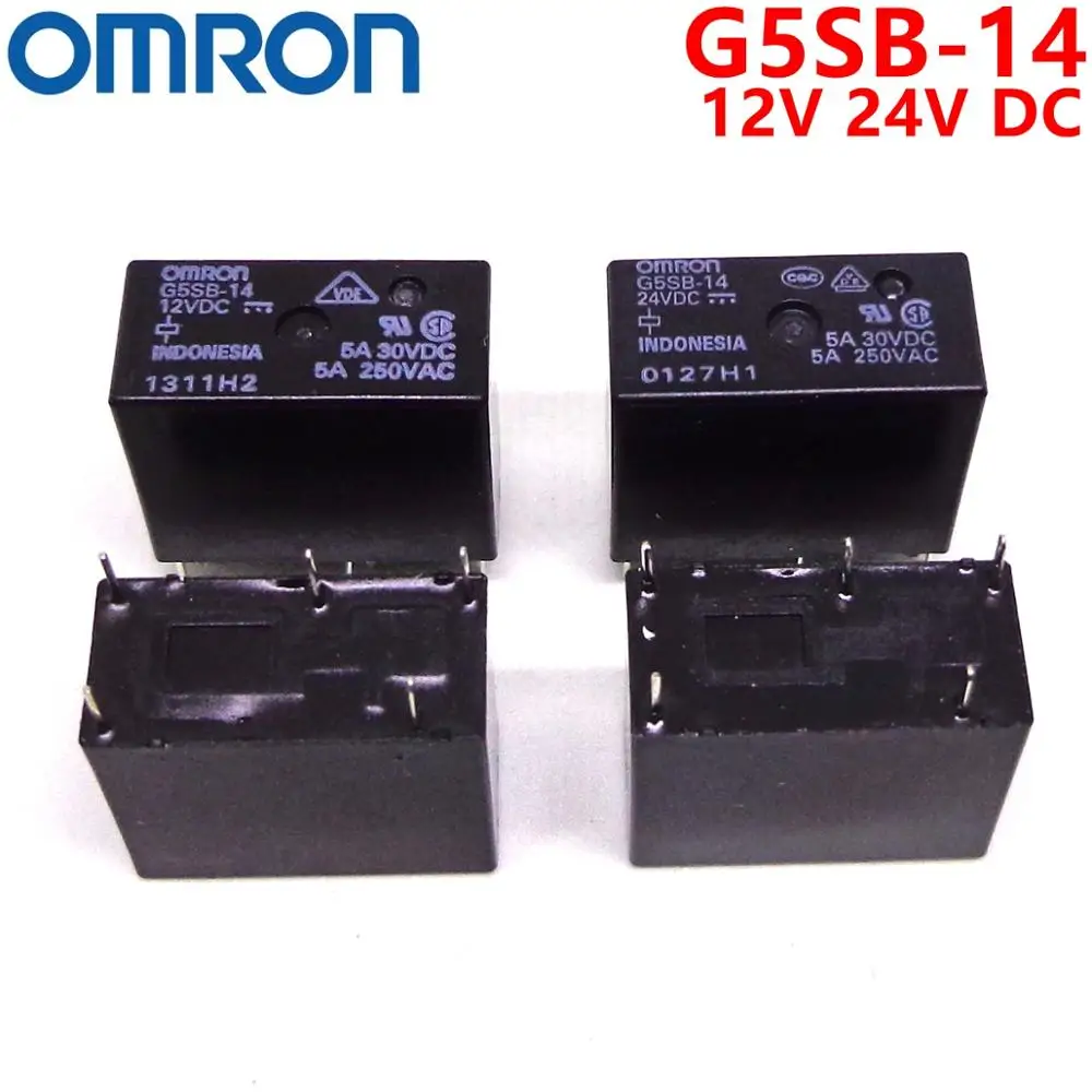 OMRON RELAY G5SB-14 12VDC G5SB-14 24VDC G5SB-14 DC12V DC24V Brand new and original relay
OMRON RELAY G5SB-14 12VDC G5SB-14 24VDC G5SB-14 DC12V DC24V Brand new and original relay