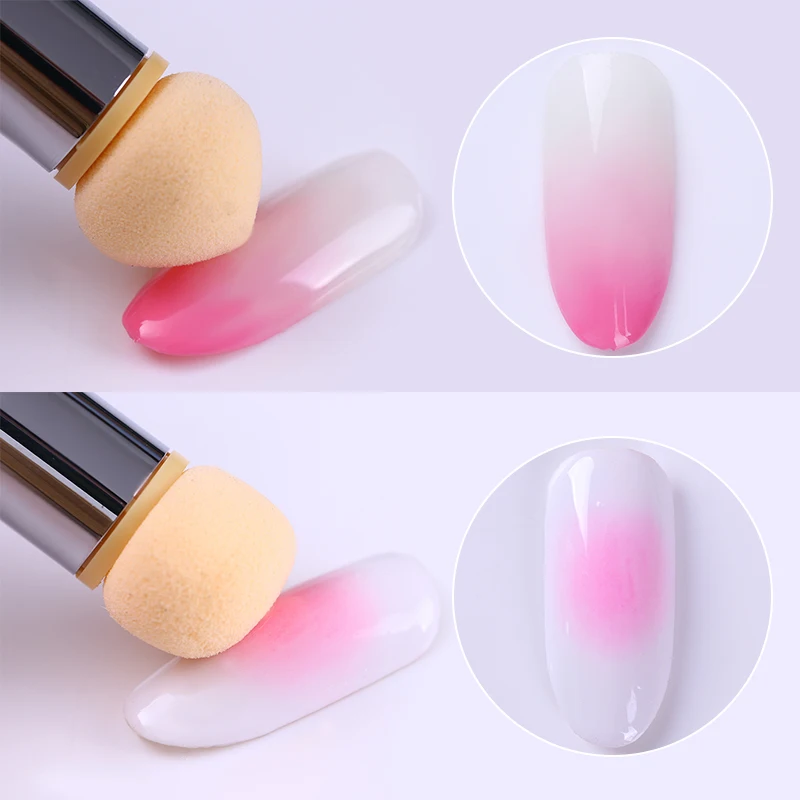 Double-ended Gradient Shading Pen Dotting Brush Sponge Head Rhinestone Handle Nail Art Tool 1 pc
Double-ended Gradient Shading Pen Dotting Brush Sponge Head Rhinestone Handle Nail Art Tool 1 pc