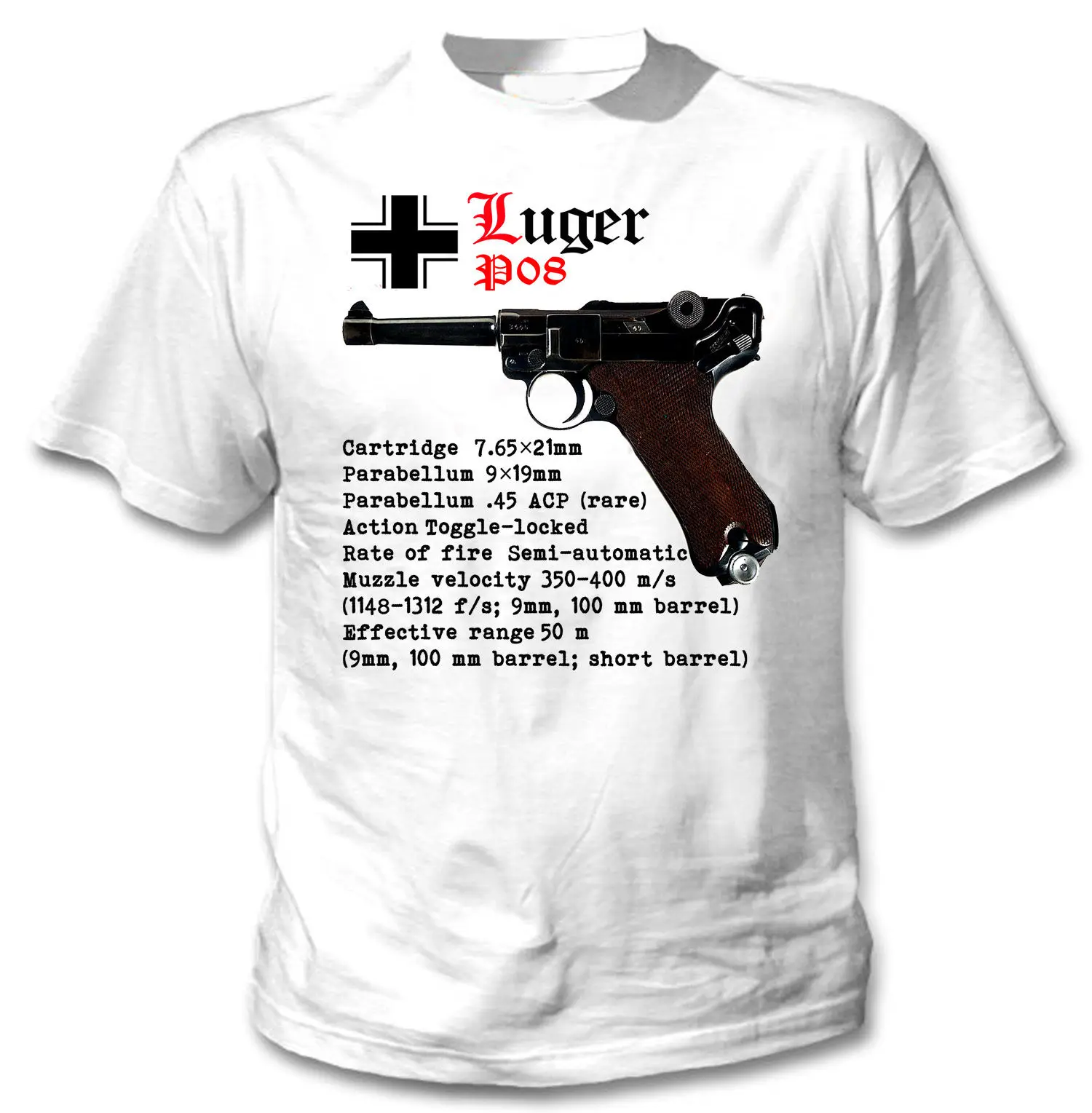 2019 Hot sale Summer Style LUGER P08 GERMANY WWII WORLD WAR II - NEW COTTON GRAPHIC TSHIRT Tee Shirt
2019 Hot sale Summer Style LUGER P08 GERMANY WWII WORLD WAR II - NEW COTTON GRAPHIC TSHIRT Tee Shirt