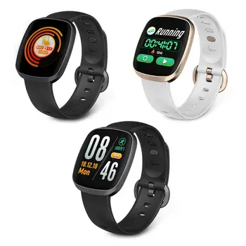 GT103 Smart Watch Heart Rate Monitor Fitness Tracker Control Music Sport Watch Full screen touch for IOS Android
GT103 Smart Watch Heart Rate Monitor Fitness Tracker Control Music Sport Watch Full screen touch for IOS Android