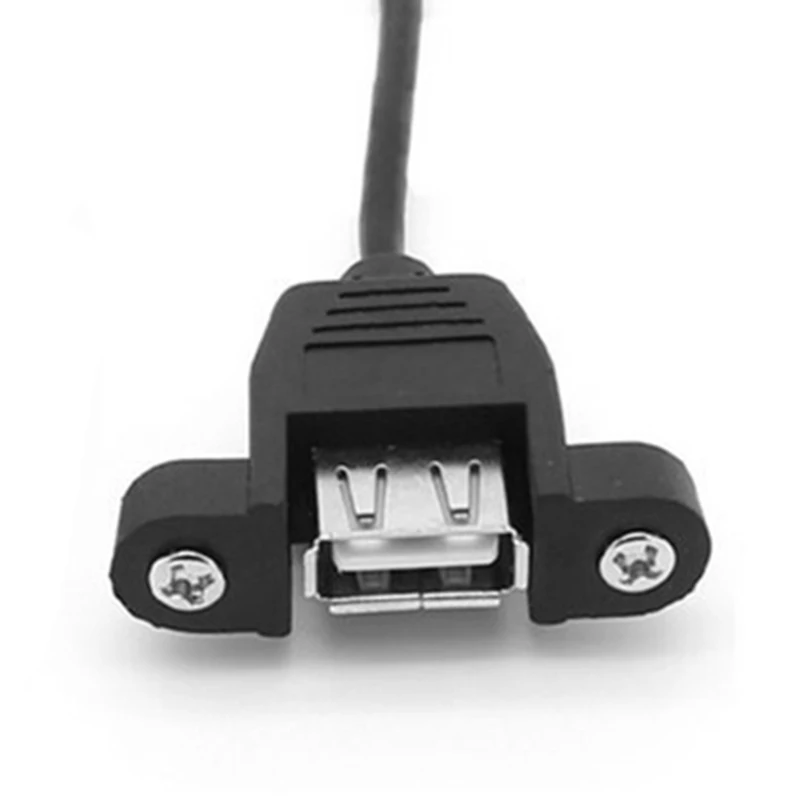 Computer Data Line USB 2.0 B Female Socket Panel Mount To USB B Male Printer Extension Cord with Ear Mount Extension Cable Wired
Computer Data Line USB 2.0 B Female Socket Panel Mount To USB B Male Printer Extension Cord with Ear Mount Extension Cable Wired