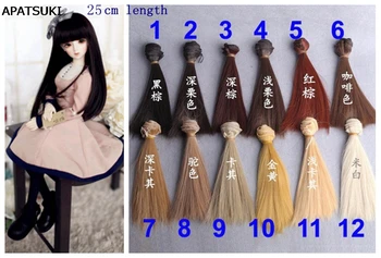 25*100cm Doll Wigs BJD/SD Doll Hair DIY High-temperature Wire Natural colors Straight Hair Wigs
25*100cm Doll Wigs BJD/SD Doll Hair DIY High-temperature Wire Natural colors Straight Hair Wigs