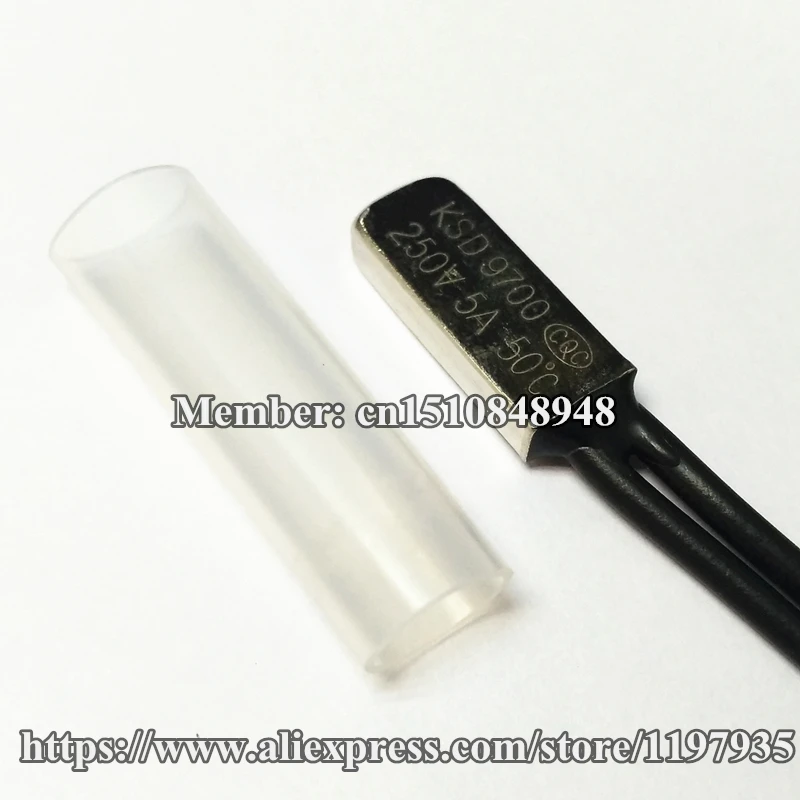 KSD9700 250V 5A Bimetal Disc Temperature Switch N/C Thermostat Thermal Protector 15 20 25 30 35 40 45 50 55 degree centigrade
KSD9700 250V 5A Bimetal Disc Temperature Switch N/C Thermostat Thermal Protector 15 20 25 30 35 40 45 50 55 degree centigrade