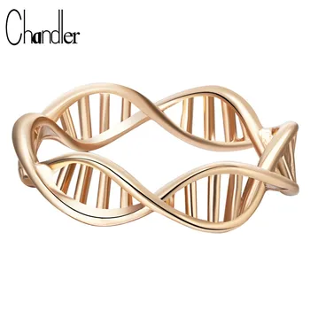 Chandler Sliver Gold Color Science DNA Shape Rings For Women Chemistry Molecule Statement Jewelry Mona Lisa Fans Anillos Anel
Chandler Sliver Gold Color Science DNA Shape Rings For Women Chemistry Molecule Statement Jewelry Mona Lisa Fans Anillos Anel