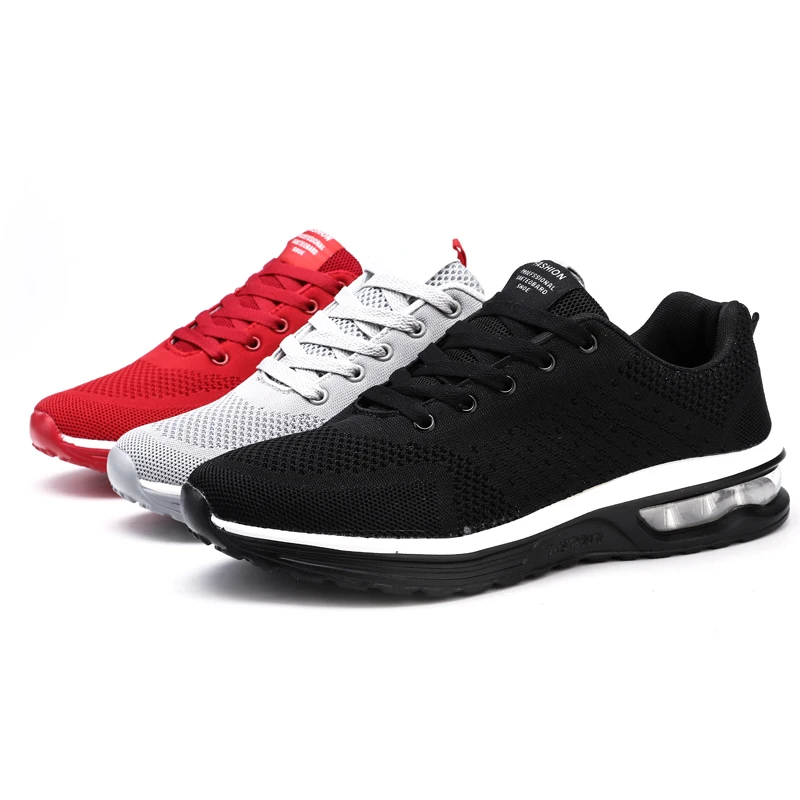 Men's Sport Running Shoes 2019 Lace-up Exercise Couple Sneakers Breathable Mesh Letter Shoes Size 36-48 Sneakers for Men
Men's Sport Running Shoes 2019 Lace-up Exercise Couple Sneakers Breathable Mesh Letter Shoes Size 36-48 Sneakers for Men