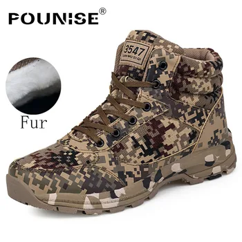 2018 Winter Fashion Military Boots Men's Ankle Boots Men Work Shoes Army Desert Combat Boots Men Snow Desert Boots
2018 Winter Fashion Military Boots Men's Ankle Boots Men Work Shoes Army Desert Combat Boots Men Snow Desert Boots