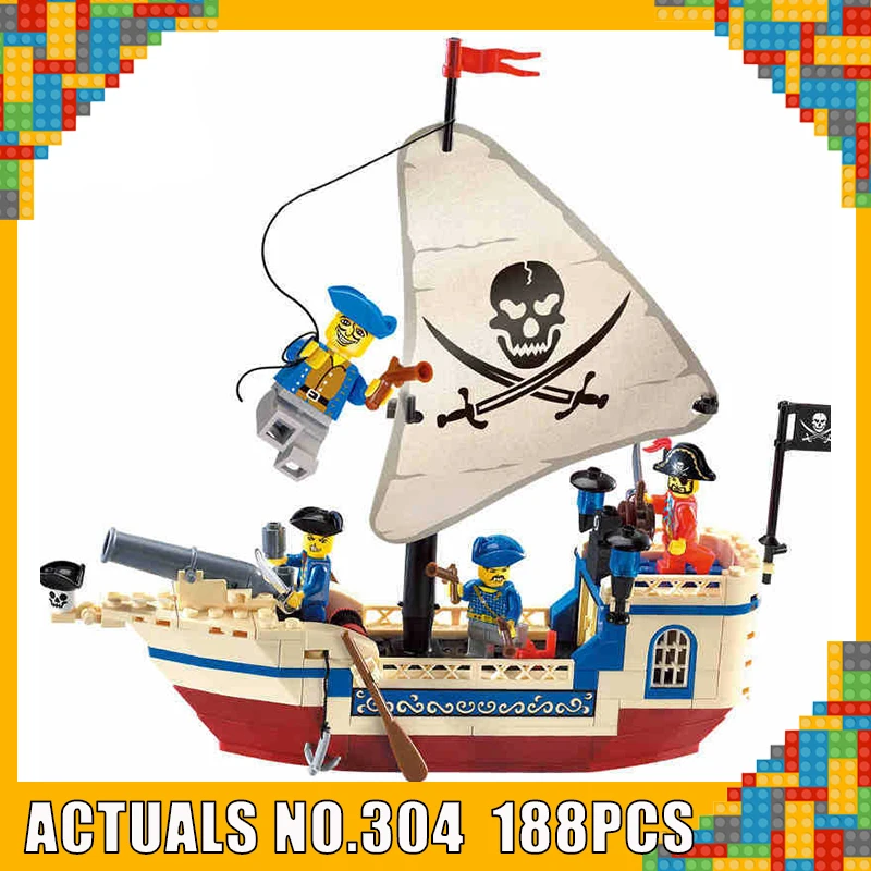 188pcs Movie Series Pirates of the Caribbean Pearl Ship 304 Model Building Bricks Blocks Sets Figures Toys Compatible With legoe
188pcs Movie Series Pirates of the Caribbean Pearl Ship 304 Model Building Bricks Blocks Sets Figures Toys Compatible With legoe