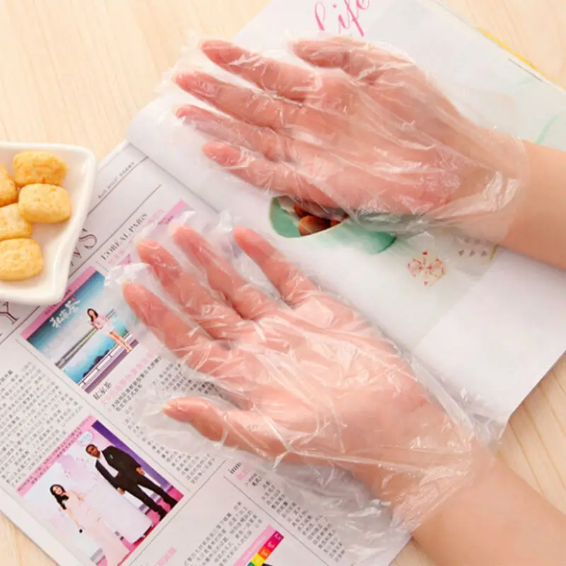 Image 100Pcs High quality disposable glove work glove medical glove Kitchen essential supplies