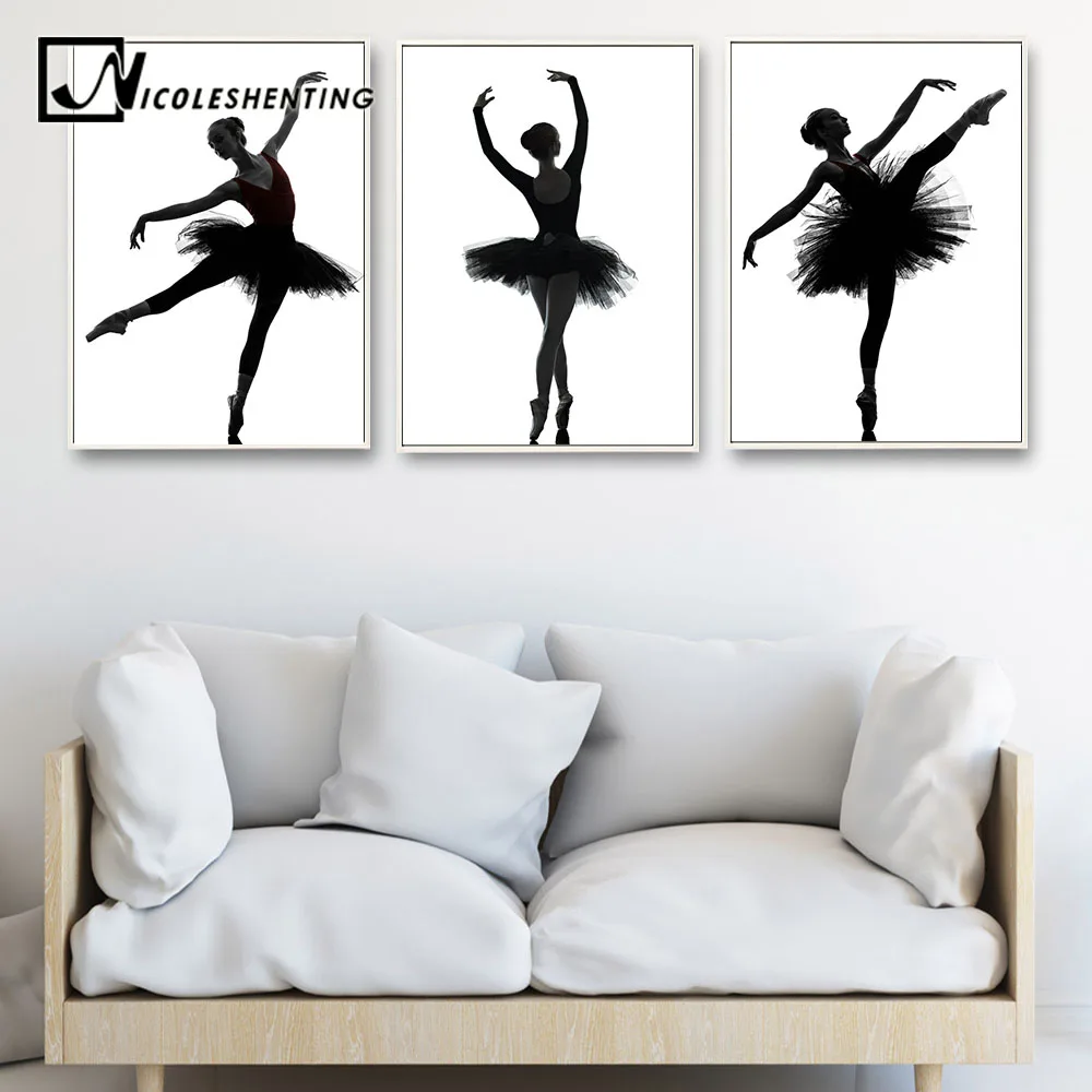 NICOLESHENTING Impressionist Ballerina Ballet Dancer Girl Art Canvas Poster Minimalist Print Wall Picture Modern Home Decoration
NICOLESHENTING Impressionist Ballerina Ballet Dancer Girl Art Canvas Poster Minimalist Print Wall Picture Modern Home Decoration
