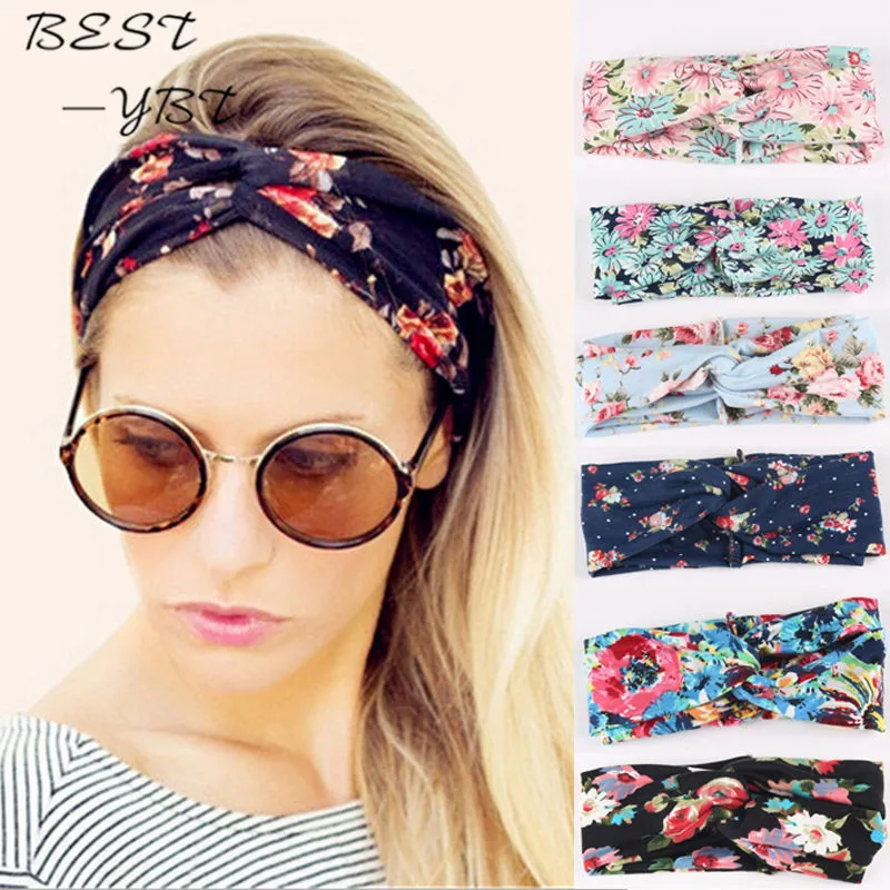 Retro Women Elastic Turban Twisted Knotted Headband Ethnic Floral Wide Stretch Hair Band Girl Hair Accessories
Retro Women Elastic Turban Twisted Knotted Headband Ethnic Floral Wide Stretch Hair Band Girl Hair Accessories
