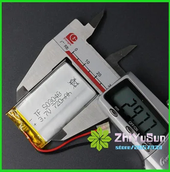 503048 Battery For Mp3 MP4 MP5 and toys GPS PSP mobile bluetooth 3.7V 750mAh thicckness is 5mm width is 20mm length is 30mm
503048 Battery For Mp3 MP4 MP5 and toys GPS PSP mobile bluetooth 3.7V 750mAh thicckness is 5mm width is 20mm length is 30mm
