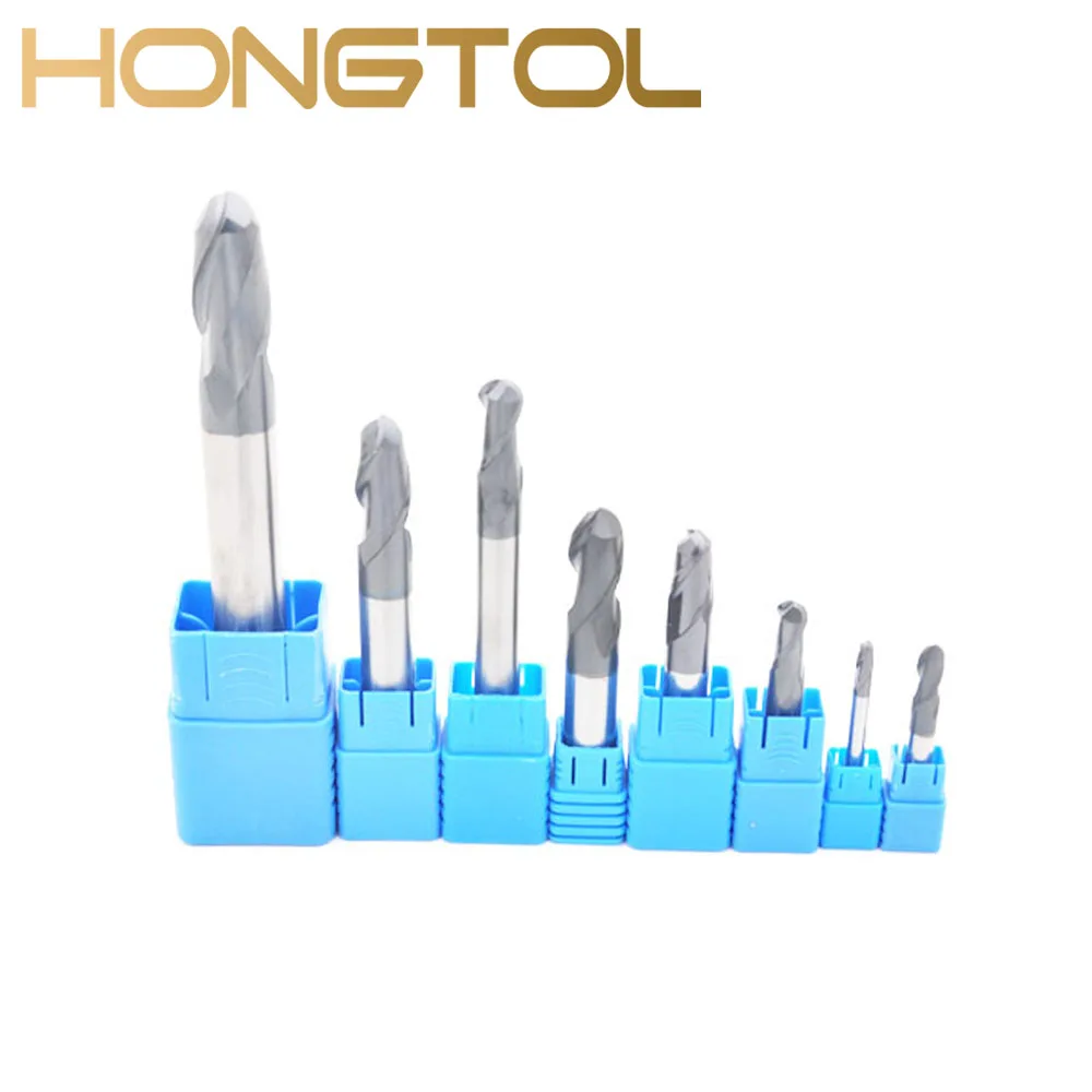 HONGTOL 1pc 0.5mm 2 Flute Spiral Ball Nose End Mill CNC Router Bits For Wood Tungsten Carbide Milling route tool fresa CNC Tools
HONGTOL 1pc 0.5mm 2 Flute Spiral Ball Nose End Mill CNC Router Bits For Wood Tungsten Carbide Milling route tool fresa CNC Tools
