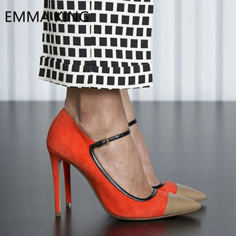 2019 New Mixed Color Gladiator Pumps Women Spring Autumn Ladies Party Wedding Dress Shoes Woman Pointed Toe Sexy Thin High Heels
2019 New Mixed Color Gladiator Pumps Women Spring Autumn Ladies Party Wedding Dress Shoes Woman Pointed Toe Sexy Thin High Heels