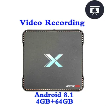 4GB RAM 64GB Video Recording Smart TV Box Android 8.1 Amlogic S905X2 QuadCore 2.4G&5GHz Dual Wifi BT4.2 A95X MAX 4K Set Top Box
4GB RAM 64GB Video Recording Smart TV Box Android 8.1 Amlogic S905X2 QuadCore 2.4G&5GHz Dual Wifi BT4.2 A95X MAX 4K Set Top Box