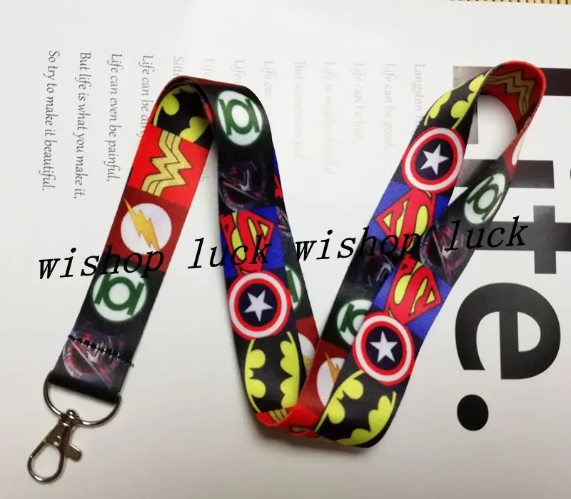 Hot Sale 1 pcs Cartoon Avengers hero Lanyard Key Chains Pendant Gifts Party Favors An-109
Hot Sale 1 pcs Cartoon Avengers hero Lanyard Key Chains Pendant Gifts Party Favors An-109