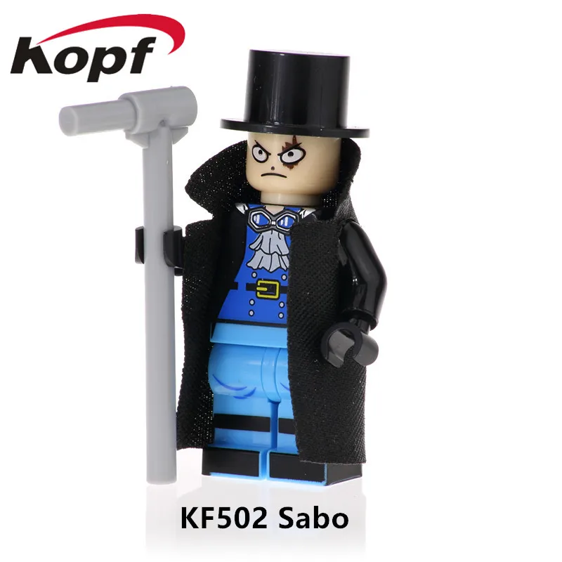Single Sale ONE PIECE Series Monkey D. Luffy Sir Crocodile Sabo Shanks Roronoa Zoro Usopp Building Blocks For Kids Toys KF502
Single Sale ONE PIECE Series Monkey D. Luffy Sir Crocodile Sabo Shanks Roronoa Zoro Usopp Building Blocks For Kids Toys KF502