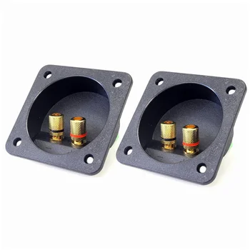 THGS DIY Home Car Stereo Screw Cup Connectors Subwoofer Plugs 2-Way Speaker Box Terminal Binding Post, 2 pcs Black
THGS DIY Home Car Stereo Screw Cup Connectors Subwoofer Plugs 2-Way Speaker Box Terminal Binding Post, 2 pcs Black