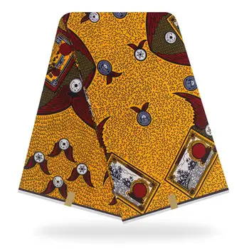 Veritable cotton Wax Guaranteed Real Wax 6yard/lot 2019 Wax cotton High Quality African Ankara Fabric 
Veritable cotton Wax Guaranteed Real Wax 6yard/lot 2019 Wax cotton High Quality African Ankara Fabric