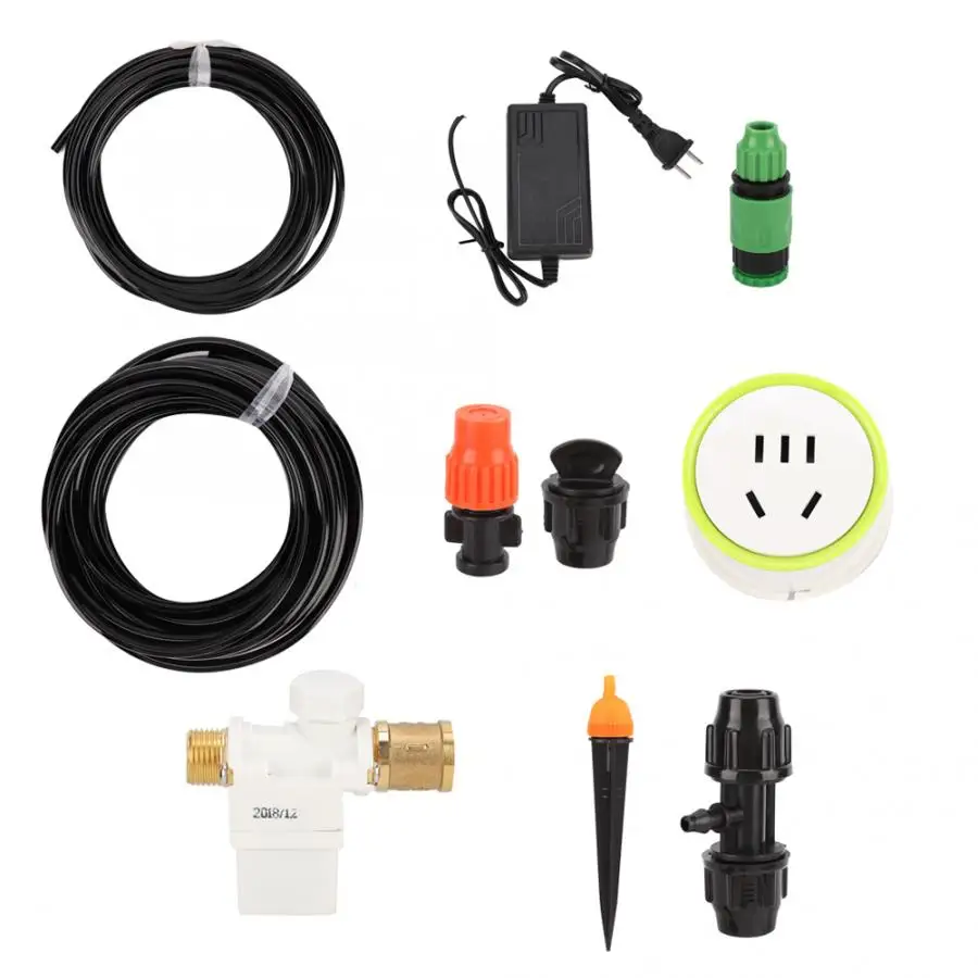 Wifi Remote Control Garden Automatic Watering Sprinkle System Smart Patio Plant Micro Drip Irrigation Misting Kit
Wifi Remote Control Garden Automatic Watering Sprinkle System Smart Patio Plant Micro Drip Irrigation Misting Kit