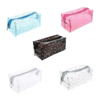 Travel Transparent Cosmetic Bag Women PVC Small Makeup Bags Wash Pouch Organizer Storage Case Toiletry Bag
Travel Transparent Cosmetic Bag Women PVC Small Makeup Bags Wash Pouch Organizer Storage Case Toiletry Bag