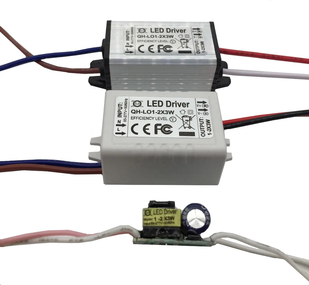 

Constant Current LED Driver 1-2x3W 600mA 3-7V 3W 6W 600 mA 3 6 W Watt External Lamp Light COB Power Supply Lighting Transformer