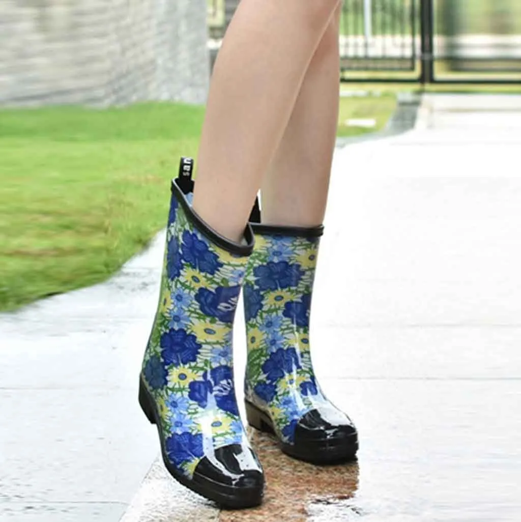 rain boots for women rubber boots Women's Non-Slip Rain Boots punk shoes boots rubber boots women rain high#G3
rain boots for women rubber boots Women's Non-Slip Rain Boots punk shoes boots rubber boots women rain high#G3