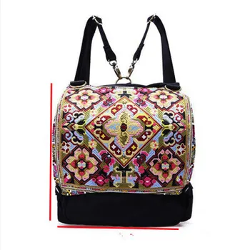 Fashion National Embroidery Multi-use Travel backpack!Nice Vintage embroidered Women Hasp backrack New All-match Cover backruck
Fashion National Embroidery Multi-use Travel backpack!Nice Vintage embroidered Women Hasp backrack New All-match Cover backruck