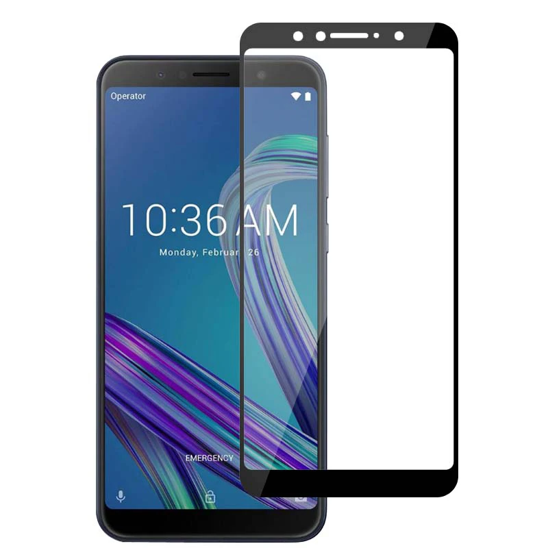 Закаленное стекло с полным покрытием для ASUS Zenfone Live L1 ZA550KL Max Pro ZB601KL 5Lite 5Q ZC600KL 5 ZE620KL