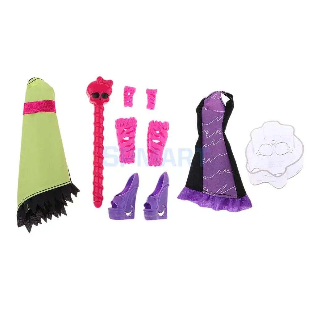 Stylish Outfits Party Dress-up Accessories DIY Paintable Dress Garment For Monster High Dolls
Stylish Outfits Party Dress-up Accessories DIY Paintable Dress Garment For Monster High Dolls