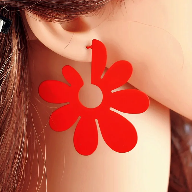 Summer Style Fashion Brand Jewelry Elegant Red Stud Earrings for Women New Design Daisy Flower Statement Girl Gift
Summer Style Fashion Brand Jewelry Elegant Red Stud Earrings for Women New Design Daisy Flower Statement Girl Gift
