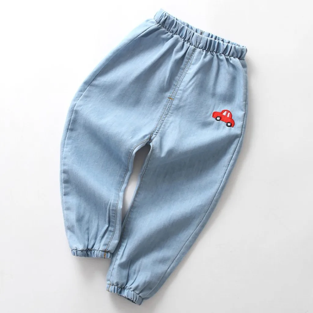 Autumn Winter Fashion Children Hole Denim Long Pants For Baby Boy Girl Cartoon Elastic Waist Jeans Clothes Casual Trousers
Autumn Winter Fashion Children Hole Denim Long Pants For Baby Boy Girl Cartoon Elastic Waist Jeans Clothes Casual Trousers