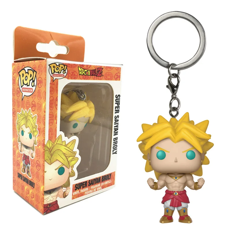 FUNKO POP Pocket Pop Keychain Super Saiyan Broly Dragon Ball Animation Vinyl Action Figure Gift Collection Toys for Boy Children
FUNKO POP Pocket Pop Keychain Super Saiyan Broly Dragon Ball Animation Vinyl Action Figure Gift Collection Toys for Boy Children