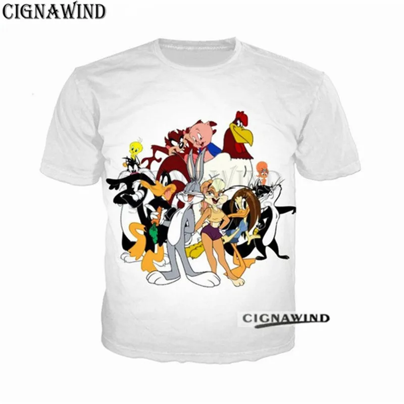 Hot sale funny anime t shirt men/women 3D printing cartoon Bugs Bunny t-shirts casual Harajuku tshirt streetwear summer tops 
Hot sale funny anime t shirt men/women 3D printing cartoon Bugs Bunny t-shirts casual Harajuku tshirt streetwear summer tops