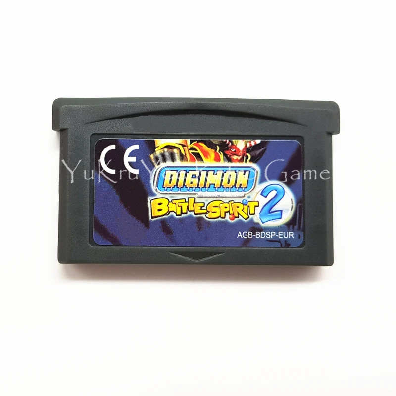 Digimon Battle Spirit 2 Video Game Memory Cartridge Card for 32 Bit Console Accessories EU Sticker Version
Digimon Battle Spirit 2 Video Game Memory Cartridge Card for 32 Bit Console Accessories EU Sticker Version