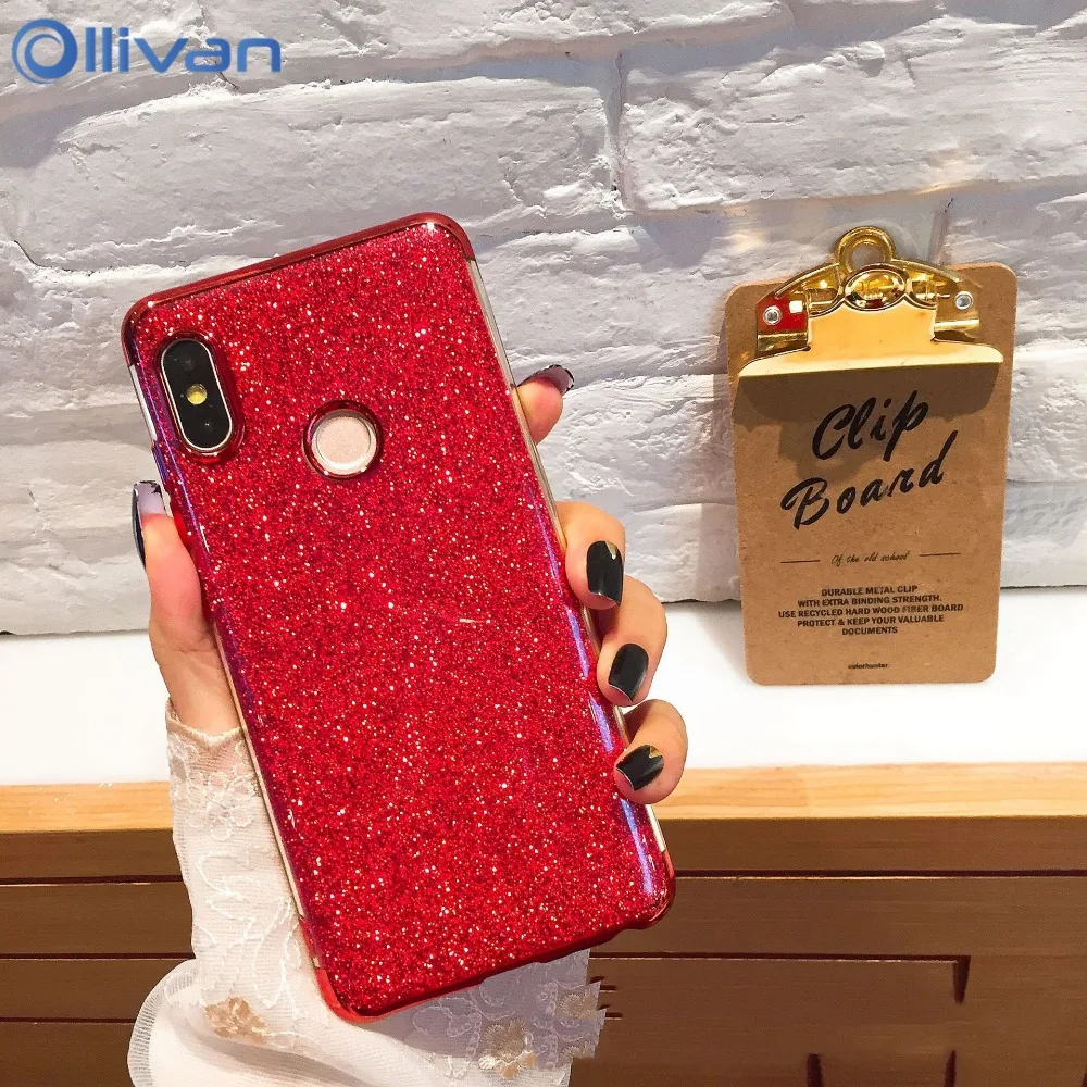 Glitter Bling Cases For Xiaomi Redmi Note 5 6 Pro Note 4 4X 5 Plus 5A 6 Pro Plating Soft Cover For Mi A1 A2 8 Lite Mix 2S Max 3
Glitter Bling Cases For Xiaomi Redmi Note 5 6 Pro Note 4 4X 5 Plus 5A 6 Pro Plating Soft Cover For Mi A1 A2 8 Lite Mix 2S Max 3