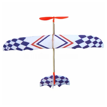 DIY Plastic Foam Aircraft Elastic Rubber Band Powered Flying Plane Model Kit Aircraft Educational Toy Assemble Easily
DIY Plastic Foam Aircraft Elastic Rubber Band Powered Flying Plane Model Kit Aircraft Educational Toy Assemble Easily