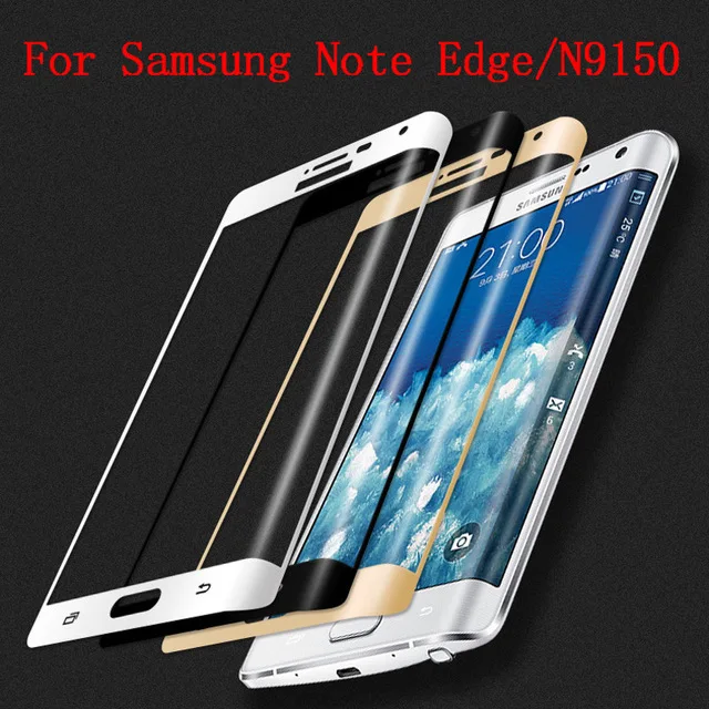 3D Curved Tempered Glass For Samsung Galaxy Note Edge Full Screen Cover Explosion-proof Screen Protector Film For N9150
3D Curved Tempered Glass For Samsung Galaxy Note Edge Full Screen Cover Explosion-proof Screen Protector Film For N9150