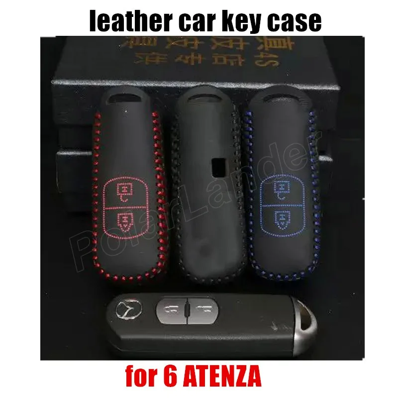 Only Red high quality car styling Hand sewing car key case cover Genuine quality leather fit for MAZDA CX NEW5 AXELA 6 ATENZA
Only Red high quality car styling Hand sewing car key case cover Genuine quality leather fit for MAZDA CX NEW5 AXELA 6 ATENZA