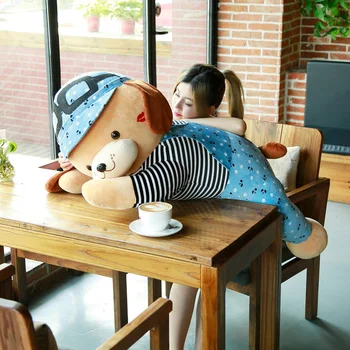 50cm Cute dog plush toy doll lying prone pillow doll dog sleeping pillow strip dog toys
50cm Cute dog plush toy doll lying prone pillow doll dog sleeping pillow strip dog toys
