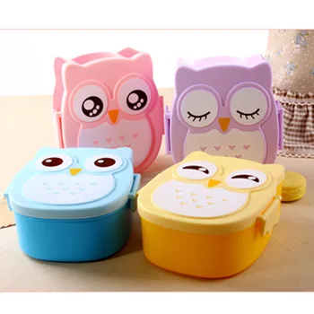 Owl lunch box for kids Microwave Bento Container with compartments Case Dinnerware bento box food box Storage
Owl lunch box for kids Microwave Bento Container with compartments Case Dinnerware bento box food box Storage