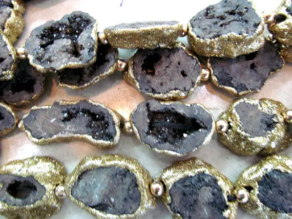 high quality Silver Gold Druzy Drusy Crystal Agate Slab Stone purple violet Pendant Beads Full Strand 40-70mm
high quality Silver Gold Druzy Drusy Crystal Agate Slab Stone purple violet Pendant Beads Full Strand 40-70mm