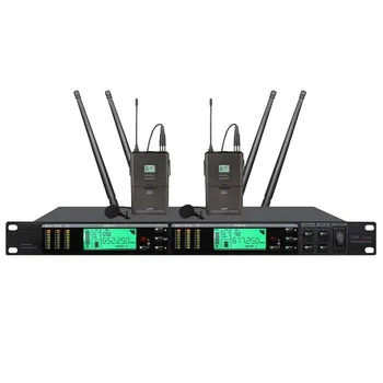 Bolymic Wireless Microphones Long-Range True Diversity UHF Professional Wireless Microphone System Wireless Mics Stage Performan 
Bolymic Wireless Microphones Long-Range True Diversity UHF Professional Wireless Microphone System Wireless Mics Stage Performan